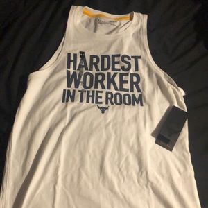 Project Rock Hardest Worker In The Room Tank Top